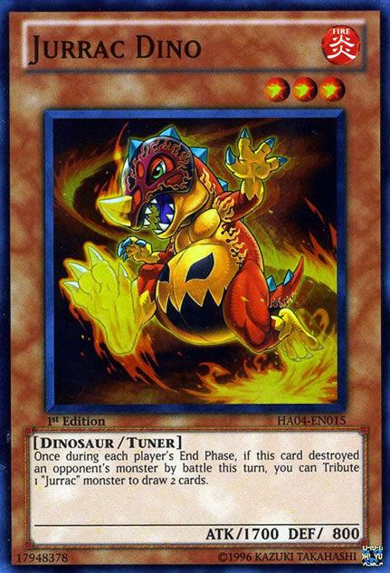 Jurrac Dino [HA04-EN015] Super Rare - POKÉ JEUX