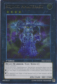 Bujinki Amaterasu [PRIO-EN052] Ultimate Rare - POKÉ JEUX
