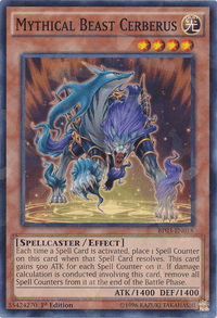 Mythical Beast Cerberus [BP03-EN018] Shatterfoil Rare - POKÉ JEUX