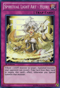 Spiritual Light Art - Hijiri [GAOV-EN077] Super Rare - POKÉ JEUX