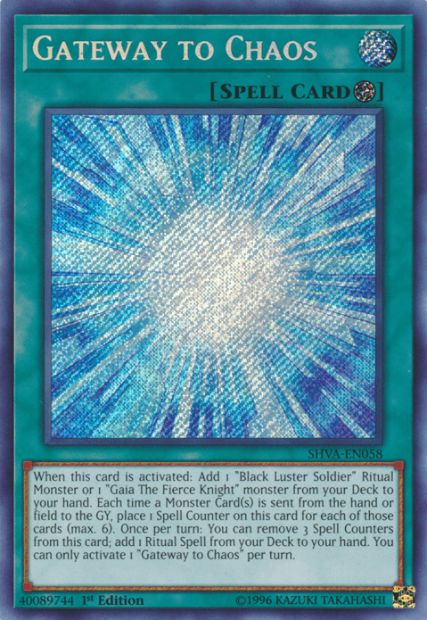 Gateway to Chaos [SHVA-EN058] Secret Rare - POKÉ JEUX