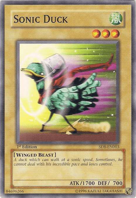 Sonic Duck [SD8-EN003] Common - POKÉ JEUX