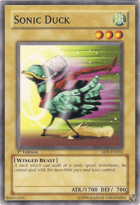 Sonic Duck [SD8-EN003] Common - POKÉ JEUX