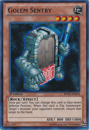 Golem Sentry [BPW2-EN014] Super Rare - POKÉ JEUX