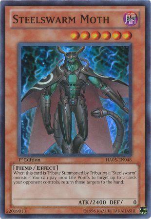 Steelswarm Moth [HA05-EN048] Super Rare - POKÉ JEUX