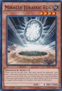 Miracle Jurassic Egg [SR04-EN011] Common - POKÉ JEUX