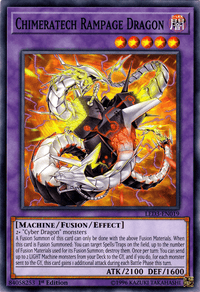 Chimeratech Rampage Dragon [LED3-EN019] Common - POKÉ JEUX