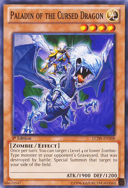 Paladin of the Cursed Dragon [LCJW-EN208] Common - POKÉ JEUX