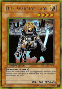 D.D. Warrior Lady [GLD1-EN015] Gold Rare - POKÉ JEUX