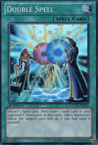 Double Spell [LCYW-EN065] Super Rare - POKÉ JEUX
