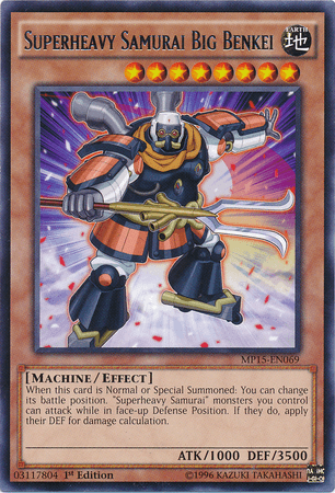 Superheavy Samurai Big Benkei [MP15-EN069] Rare - POKÉ JEUX