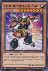 Superheavy Samurai Big Benkei [MP15-EN069] Rare - POKÉ JEUX