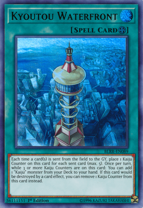 Kyoutou Waterfront [BLRR-EN089] Ultra Rare - POKÉ JEUX