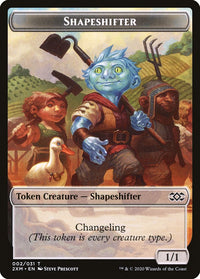 Shapeshifter Token [Double Masters Tokens]