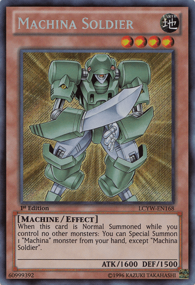 Machina Soldier [LCYW-EN168] Secret Rare - POKÉ JEUX