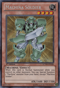 Machina Soldier [LCYW-EN168] Secret Rare - POKÉ JEUX