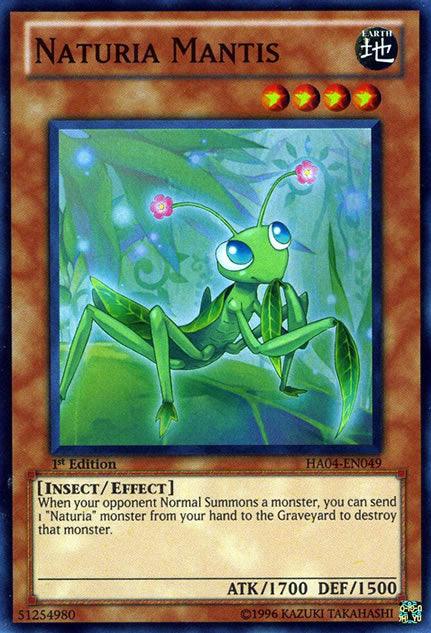 Naturia Mantis [HA04-EN049] Super Rare - POKÉ JEUX