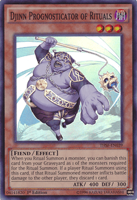 Djinn Prognosticator of Rituals [THSF-EN039] Super Rare - POKÉ JEUX
