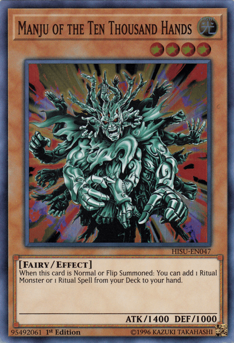 Manju of the Ten Thousand Hands [HISU-EN047] Super Rare - POKÉ JEUX