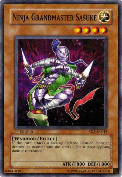 Ninja Grandmaster Sasuke [SD5-EN015] Common - POKÉ JEUX