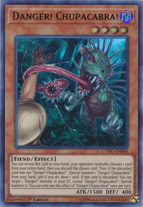 Danger! Chupacabra! [CYHO-EN084] Ultra Rare - POKÉ JEUX