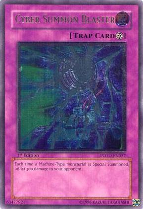 Cyber Summon Blaster [POTD-EN057] Ultimate Rare - POKÉ JEUX