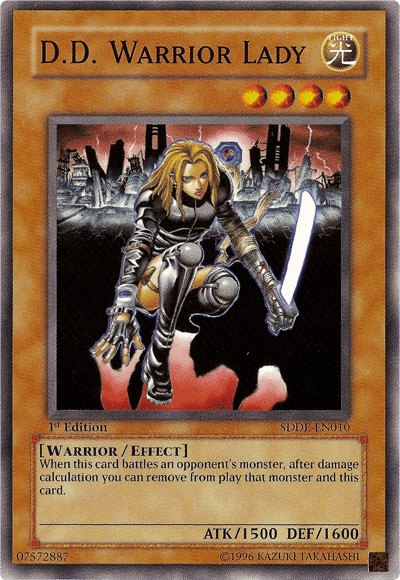 D.D. Warrior Lady [SDDE-EN010] Common - POKÉ JEUX
