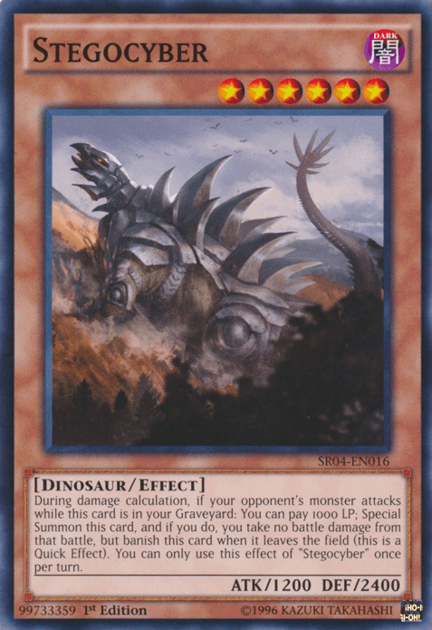 Stegocyber [SR04-EN016] Common - POKÉ JEUX
