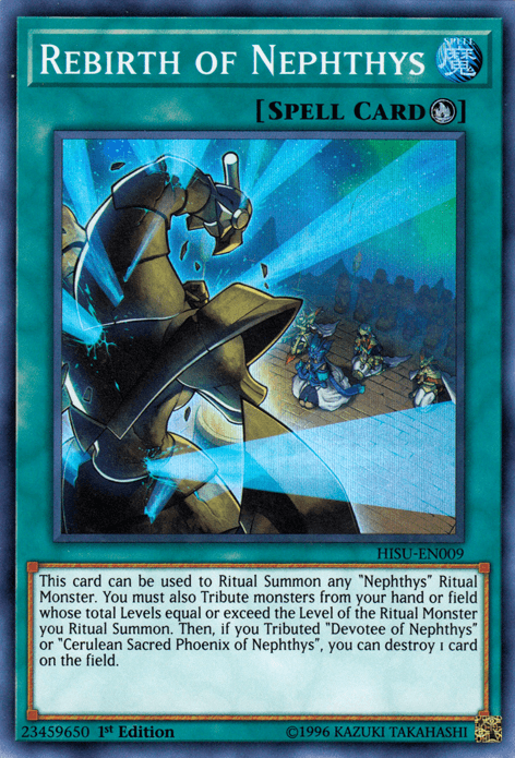 Rebirth of Nephthys [HISU-EN009] Super Rare - POKÉ JEUX