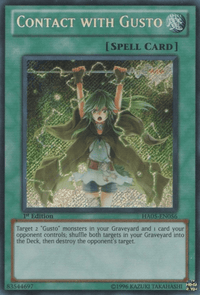 Contact with Gusto [HA05-EN056] Secret Rare - POKÉ JEUX