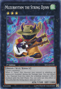 Muzurhythm the String Djinn [SP14-EN028] Starfoil Rare - POKÉ JEUX