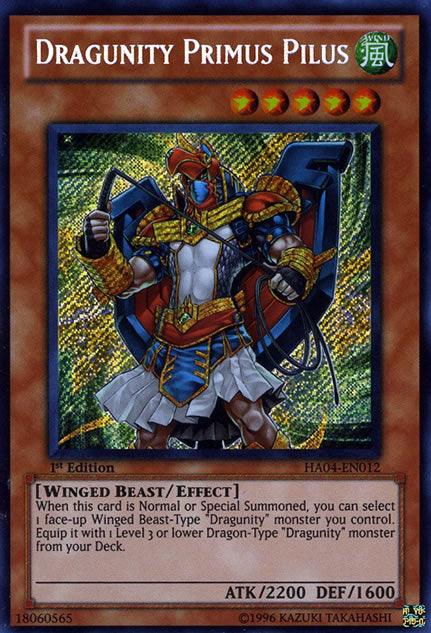 Dragunity Primus Pilus [HA04-EN012] Secret Rare - POKÉ JEUX