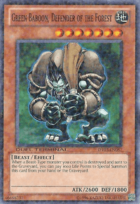 Green Baboon, Defender of the Forest [DT03-EN057] Common - POKÉ JEUX