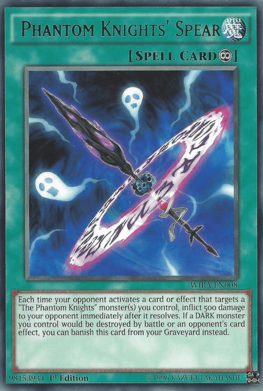 Phantom Knights' Spear [WIRA-EN008] Rare - POKÉ JEUX
