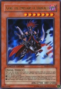 Gorz the Emissary of Darkness [YR01-EN003] Ultra Rare - POKÉ JEUX