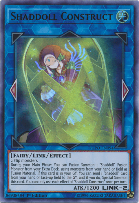 Shaddoll Construct [DUPO-EN094] Ultra Rare - POKÉ JEUX