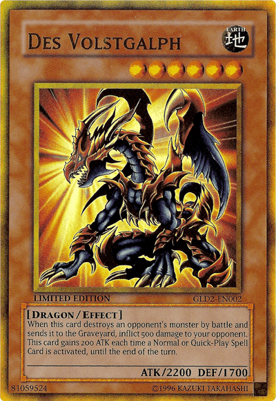 Des Volstgalph [GLD2-EN002] Ultra Rare - POKÉ JEUX
