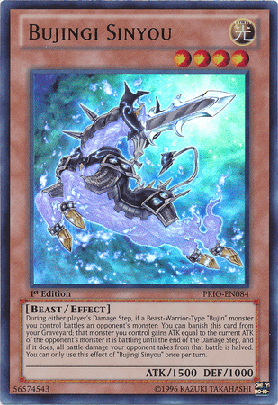 Bujingi Sinyou [PRIO-EN084] Ultra Rare - POKÉ JEUX