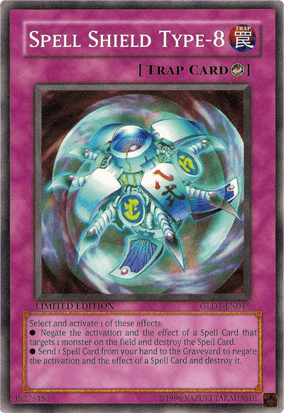 Spell Shield Type–8 [GLD1-EN045] Common - POKÉ JEUX