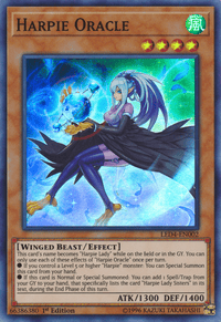 Harpie Oracle [LED4-EN002] Super Rare - POKÉ JEUX