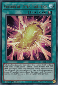 Cocoon of Ultra Evolution [LED2-EN009] Ultra Rare - POKÉ JEUX