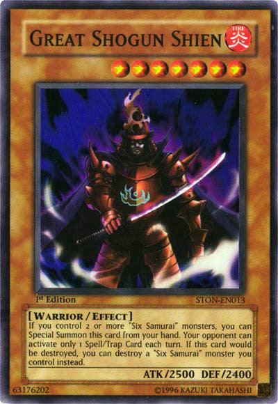 Great Shogun Shien [STON-EN013] Super Rare - POKÉ JEUX