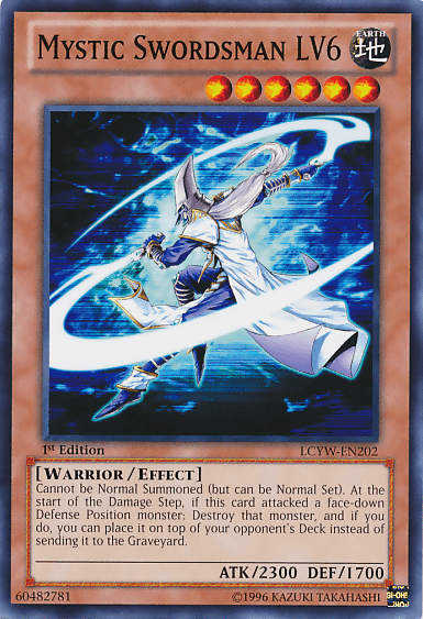 Mystic Swordsman LV6 [LCYW-EN202] Common - POKÉ JEUX