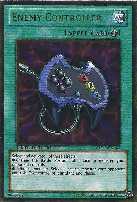 Enemy Controller [GLD3-EN043] Gold Rare - POKÉ JEUX