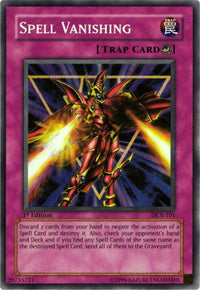 Spell Vanishing [DCR-101] Super Rare - POKÉ JEUX