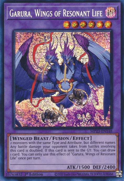Garura, Wings of Resonant Life [MP23-EN148] Prismatic Secret Rare - POKÉ JEUX