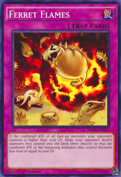 Ferret Flames [MP16-EN093] Common - POKÉ JEUX