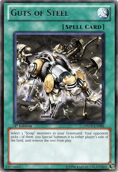 Guts of Steel [DREV-EN086] Rare - POKÉ JEUX