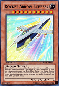 Rocket Arrow Express [NUMH-EN024] Super Rare - POKÉ JEUX