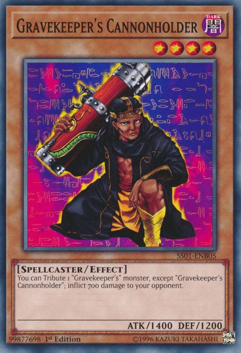 Gravekeeper's Cannonholder [SS01-ENB05] Common - POKÉ JEUX